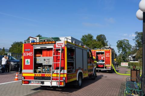 Ćwiczenia ewakuacyjne w Szkole Podstawowej nr 1 w Skrzyszowie — zdjęcie 6